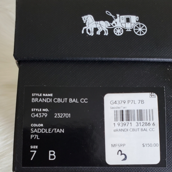 Coach Flat Shoes Size 7 - Picture 4 of 8